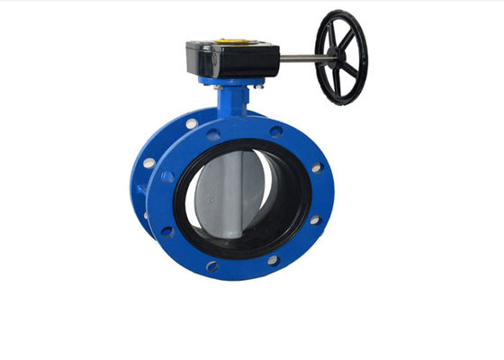 2&quot; doppeltes Exzenterangeflanschte Drosselventile ANSI #150 oblaten-Drosselventil PN-16 Doppeltes