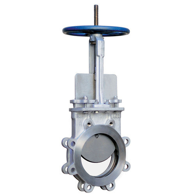 Geschraubtes DN65 PN10 SS321 Wasser des Edelstahl-Messer-Schieber