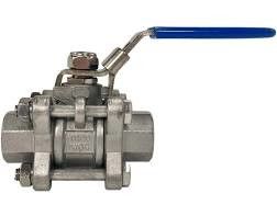 Edelstahl ASTM A312 TP316L schmiedete 3 Möglichkeits-Kugelventil 2&quot; 150# Verbindung Rfs RTJ BW