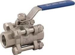304 316L PC-Innengewinde-gerades Kugelventil des Edelstahl-SS 1/2in DN15 BSPT NPT 2
