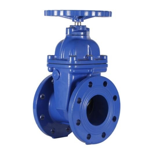 Pn16 Dn100 nicht steigender Stahlschieber des Stamm-elastischer angeflanschter Schieber-Keil-Schieber-200psi
